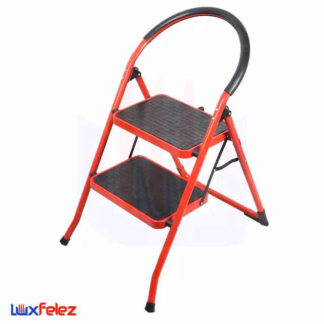 نردبان ایران پایه مدل صفحه پهن دو پله