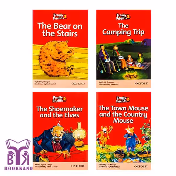 مجموعه 4 جلدی Family and Friends Readers 2