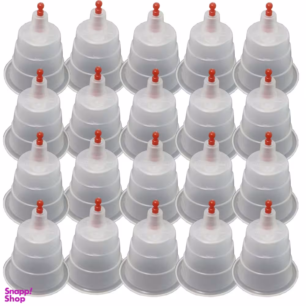 لیوان بادکش ای تی ام مدل 35cc بسته 20 عددی