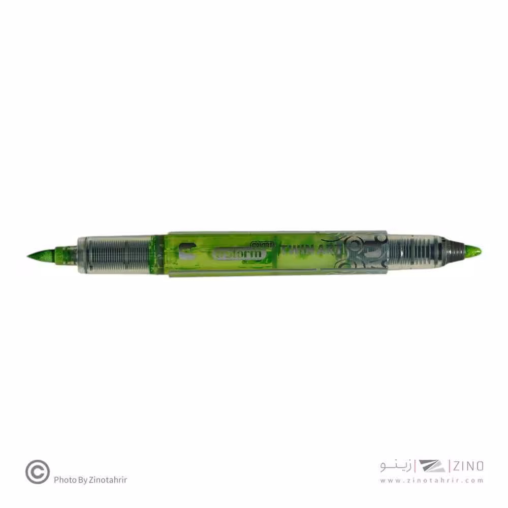 ماژیک اکریلیکTWIN ART رنگ سبز روشن استورم کد348211