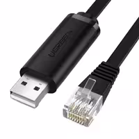 کابل مبدل USB2.0 به RJ45 100Mbps یوگرین مدل CM204-50773