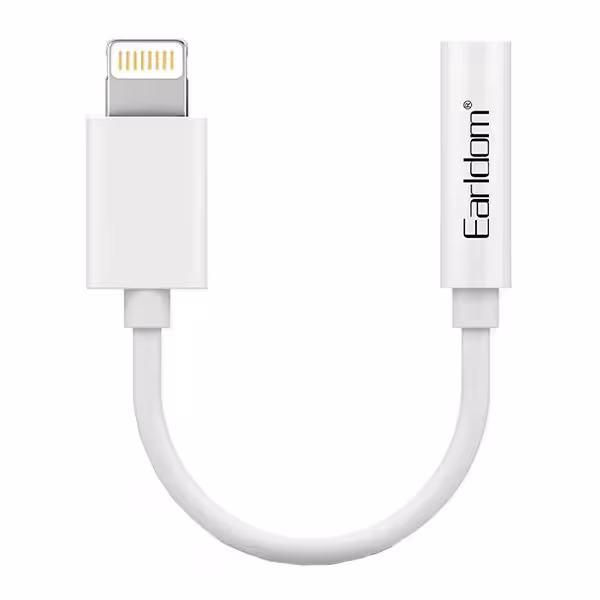 تبدیل لایتنینگ به جک 3.5 میلی متری ارلدام مدل ET-OT49