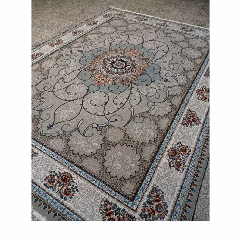 فرش ماشینی کاشان500شانه طرح 700شانه ورژن طرح چکاوک فیلی12متری(باارسال رایگان)