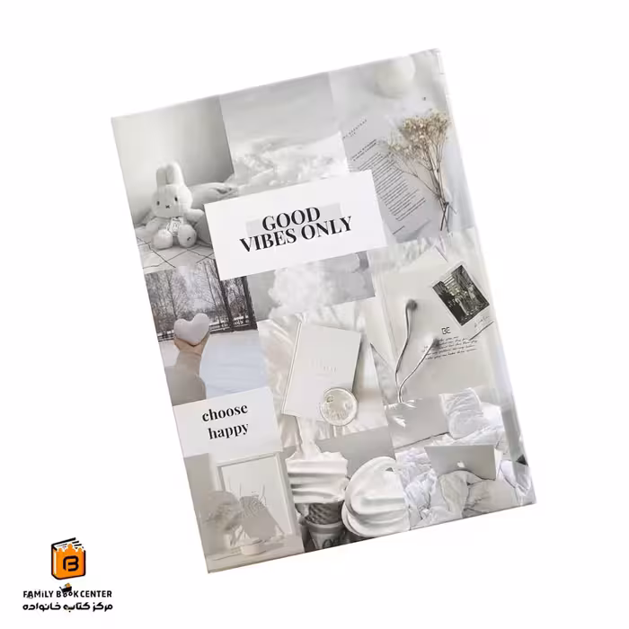 دفتر پینترستی خط دار 50 برگ سفید آوان (avaan)