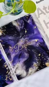 دفتر بزرگ رزینی طرح کهکشانی کلاسور