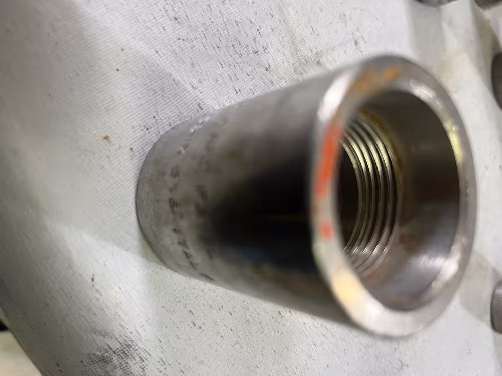 فول کوپلینگ 1 اینچ ساکت ولد استلنس استیل کلاس 3000 از جنس A 182 /F 316L