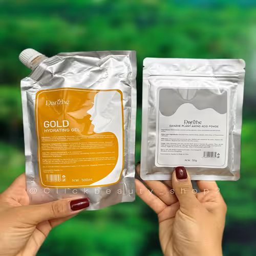 ماسک لاتکسی دوفاز طلا دانژه حجم 500 گرم – Danzhe Gold Two-Phase Latex Mask