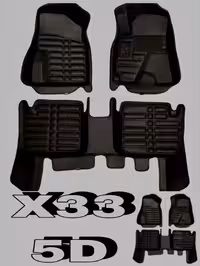 کفپوشX33پنج بعدی چرمی نرم قابل انعطاف وشستشوکوالیتی بالاوعالی مناسب X33