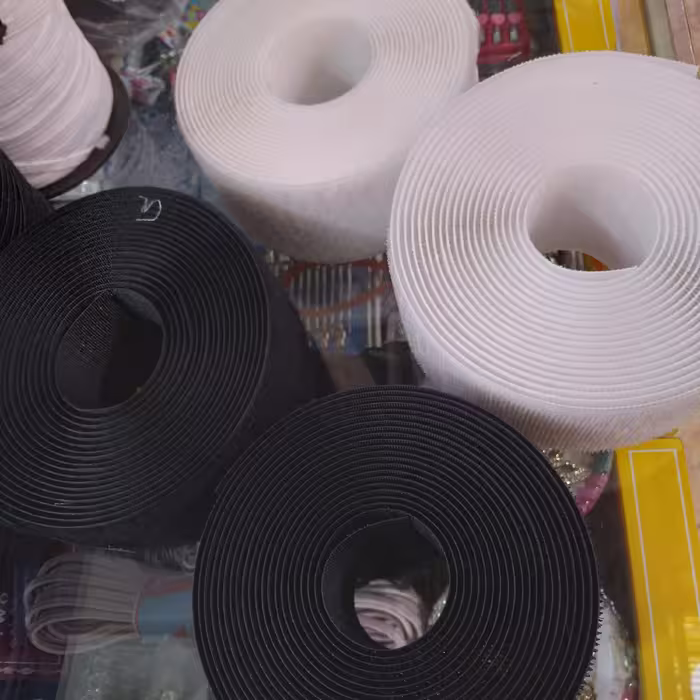 چسب نواری نر و ماده، عرض 5 سانتی‌متر، بسته 5 یاردی (4.5 متری)