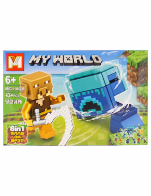 لگو 43 تکه ماینکرافت کد MG1180-8