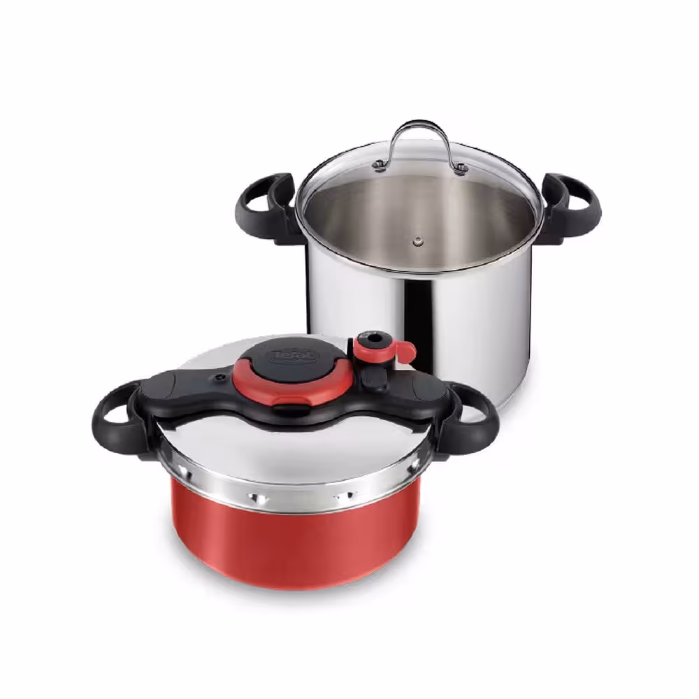 زودپز دو قلو تفال مدل مینوت دو 5 و 7.5 لیتری Tefal Minute dou