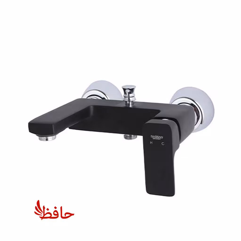 شیر حمام راسان مدل گارنت مشکی