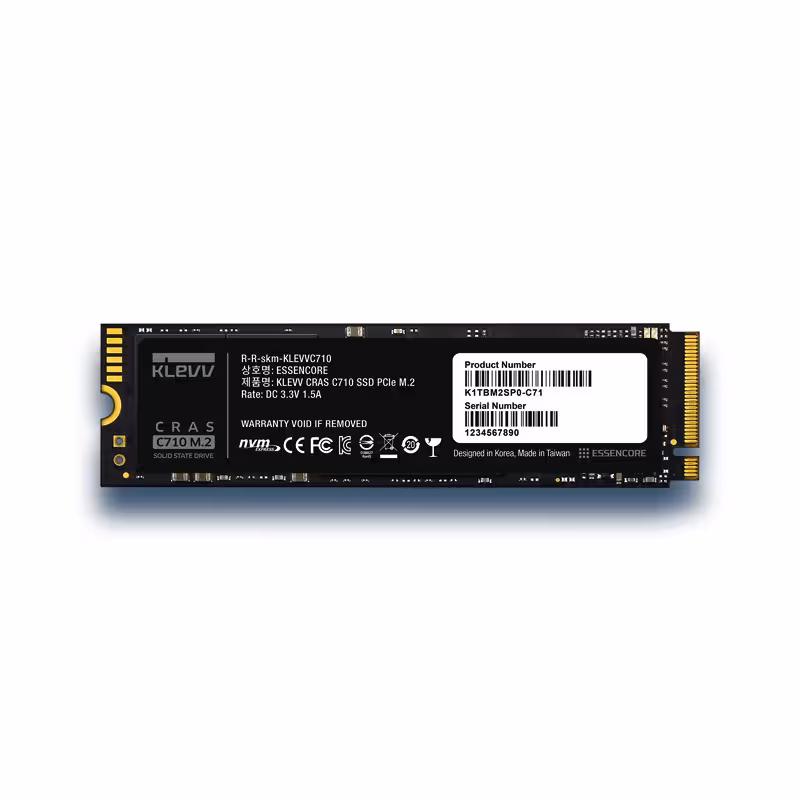 SSD اینترنال کلو مدل CRAS C710 M.2 2280 ظرفیت 512 گیگابایت