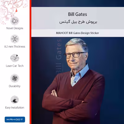 برچسب پوششی ماهوت مدل Bill_Gates مناسب برای گوشی موبایل سامسونگ Galaxy F13