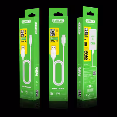 کابل تبدیل USB به لایتنینگ جرلکس  مدل D1 طول 1 متر