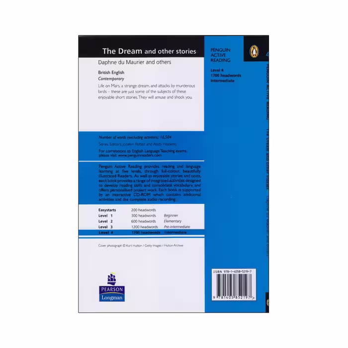 کتاب Penguin Active Reading 4 The Dream And Other Stories اثر Daphne du Maurier And Others انتشارات الوندپویان