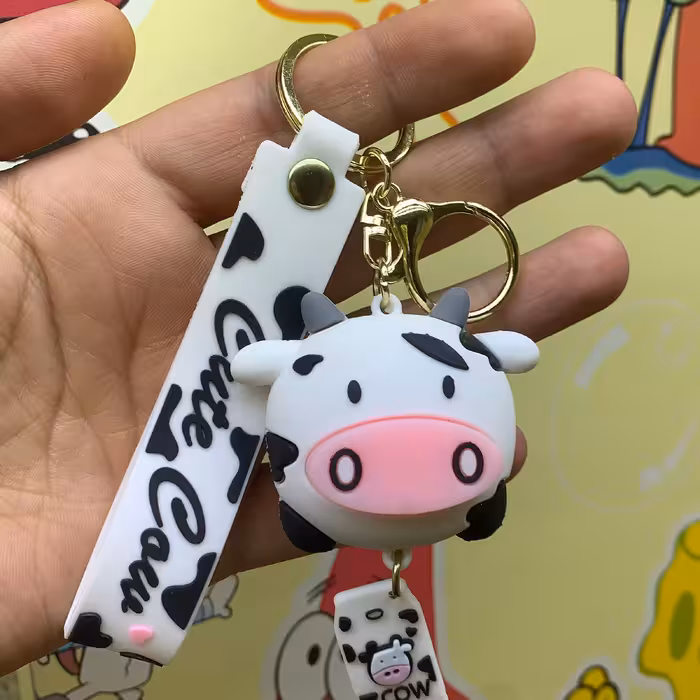 جاکلیدی مدل سیلیکونی طرح گاو بانمک