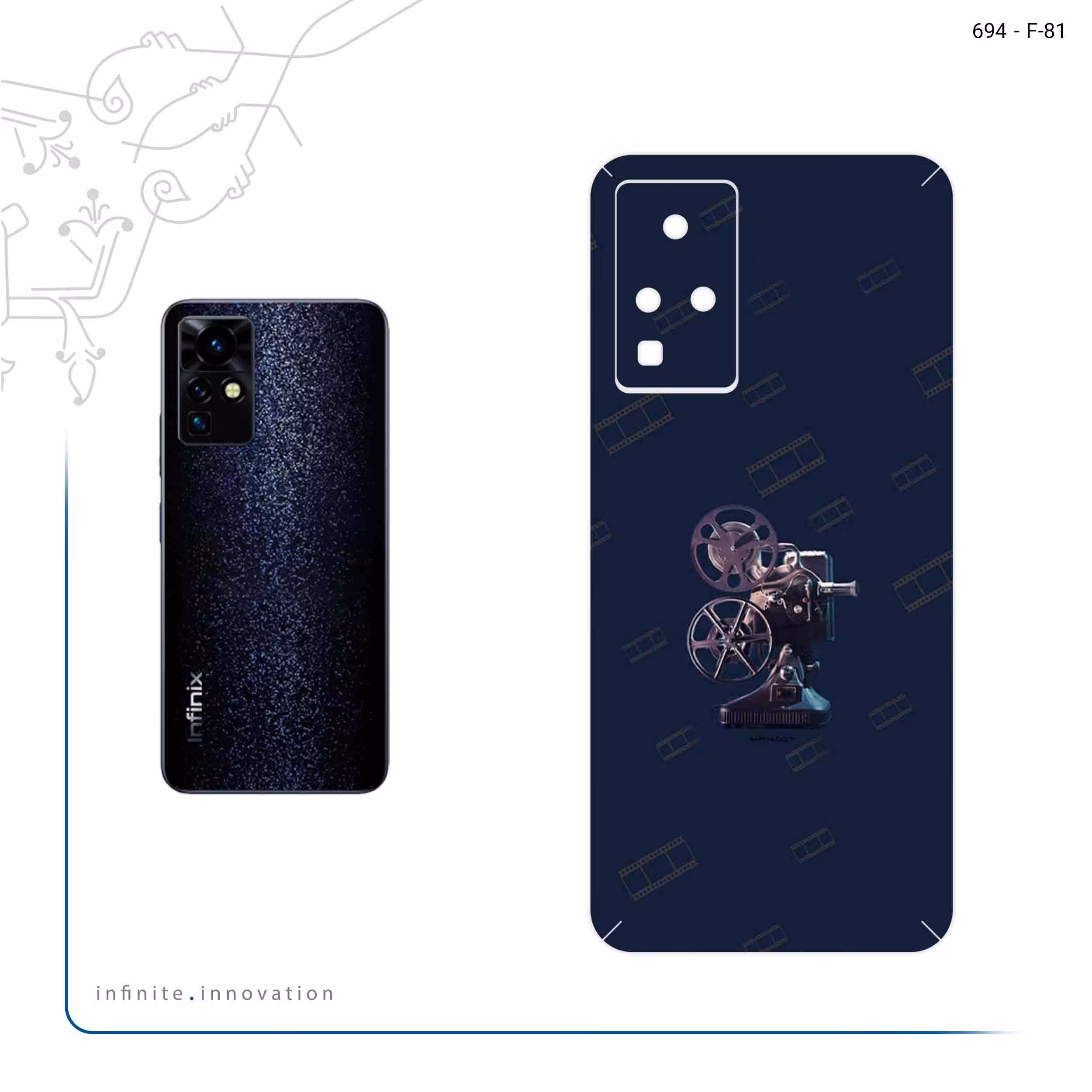 برچسب پوششی ماهوت مدل Nostalgic apparatus مناسب برای گوشی موبایل اینفینیکس Zero X