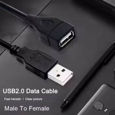 کابل افزایش طول USB 2.0 تی سی تراست مدل TC-U2CF30 طول 3 متر