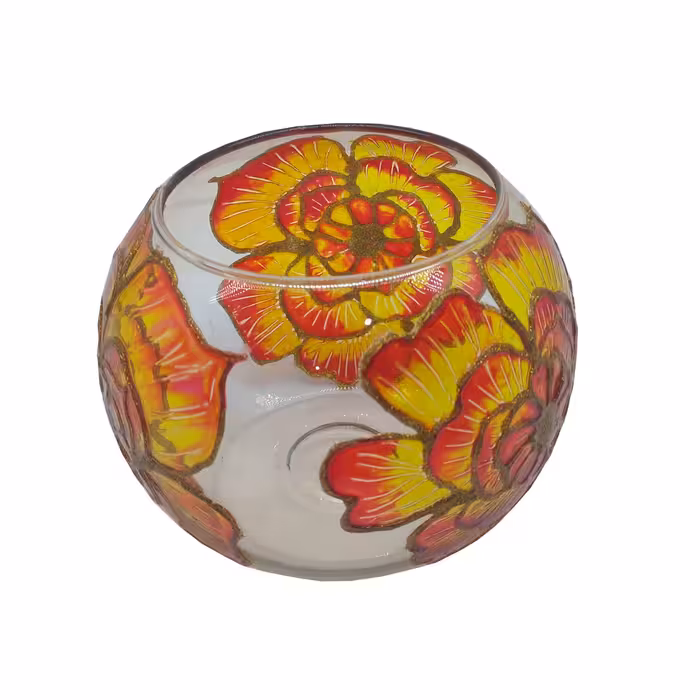 تنگ ویترای طرح گل کد 0013