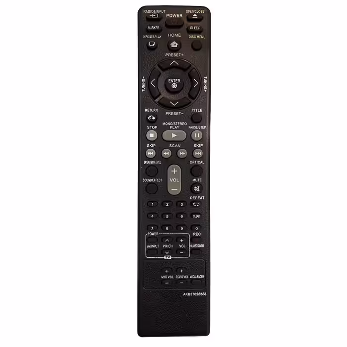 ریموت کنترل مدل 6858 مناسب برای سینما خانگی الجی 