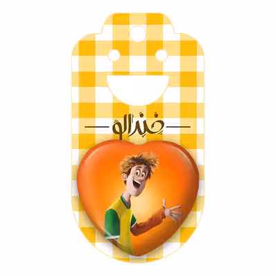 پیکسل خندالو طرح هتل ترانسیلوانیا مدل قلبی کد 3753