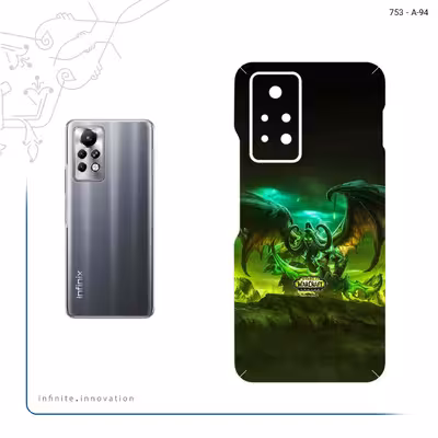 برچسب پوششی ماهوت مدل Warcraft Game Series مناسب برای گوشی موبایل اینفینیکس Note 11 Pro