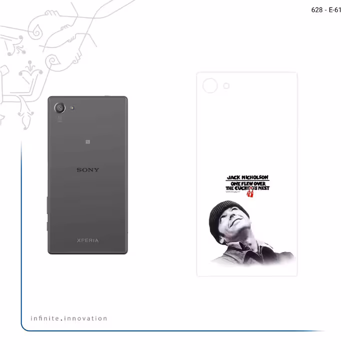 برچسب پوششی ماهوت مدل One Flew Over the Cuckoos Nest مناسب برای گوشی موبایل سونی Xperia Z5 Compact