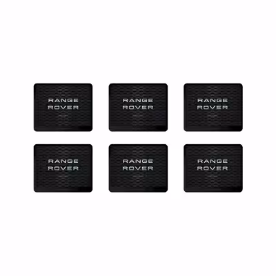 زیر لیوانی ماهوت مدل Range-Rover-Logo بسته 6 عددی