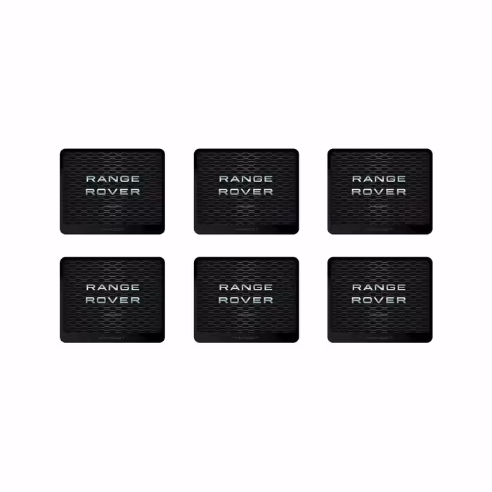 زیر لیوانی ماهوت مدل Range-Rover-Logo بسته 6 عددی