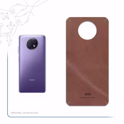 برچسب پوششی ماهوت مدل Matte-Natural-Leather مناسب برای گوشی موبایل شیائومی Redmi Note 9T