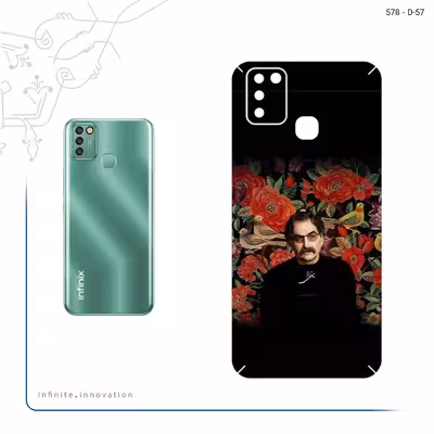 برچسب پوششی ماهوت مدل Shahram Nazeri مناسب برای گوشی موبایل اینفینیکس Smart 6 X657B