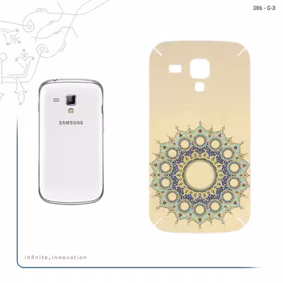 برچسب پوششی ماهوت مدل Art of Illumination 2 مناسب برای گوشی موبایل سامسونگ Galaxy S Duos GT S7562