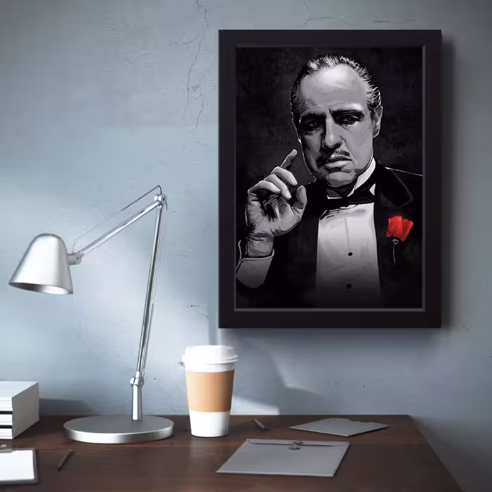 تابلو مدل Godfather کد m50309
