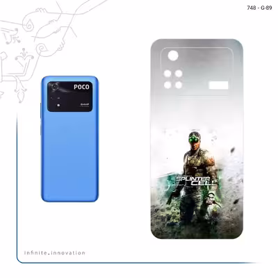 برچسب پوششی ماهوت مدل splintercell Game Series مناسب برای گوشی موبایل شیائومی Poco M4 Pro 4G