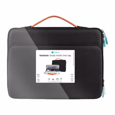 کیف لپ تاپ کوتتسی مدل NoteBooK Double handle inner bag 14015-S-BK مناسب برای لپ تاپ 13 اینچی