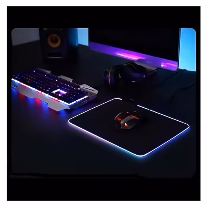 ماوس پد مخصوص بازی سنس مدل RGB 25×35