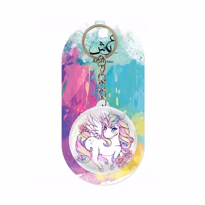 جاکلیدی عرش مدل اسب تک شاخ Unicorn کد Asj869