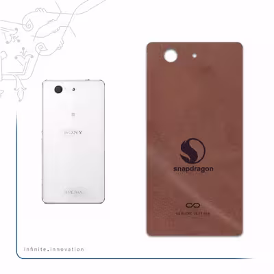 برچسب پوششی ماهوت مدل MNL-SNPDRGN مناسب برای گوشی موبایل سونی Xperia Z3 Compact