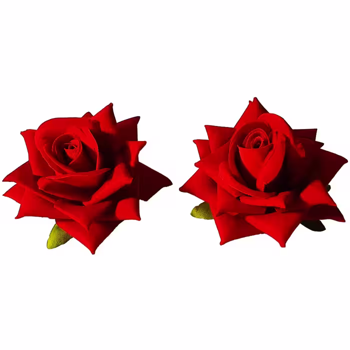 گل مصنوعی مدل رز B بسته 2 عددی