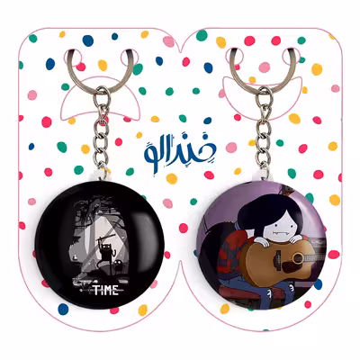 جاکلیدی خندالو مدل مارسلین وقت ماجراجویی Adventure Time کد 2083820846 مجموعه 2 عددی