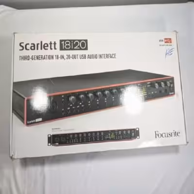 کارت صدا  فوکوس رایت مدل Scarlett 18i20 3rd Gen