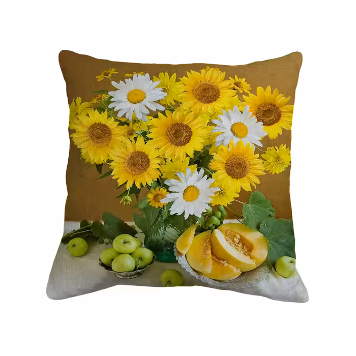 کاور کوسن طرح آفتابگردان کد 5530