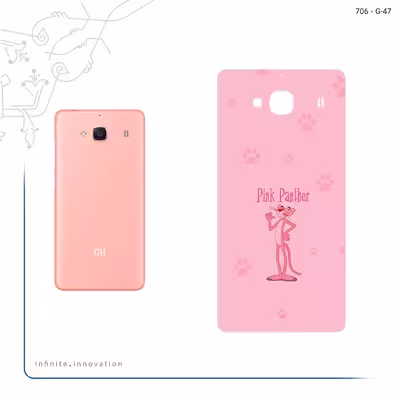 برچسب پوششی ماهوت مدل The Pink Panther مناسب برای گوشی موبایل شیائومی Redmi 2
