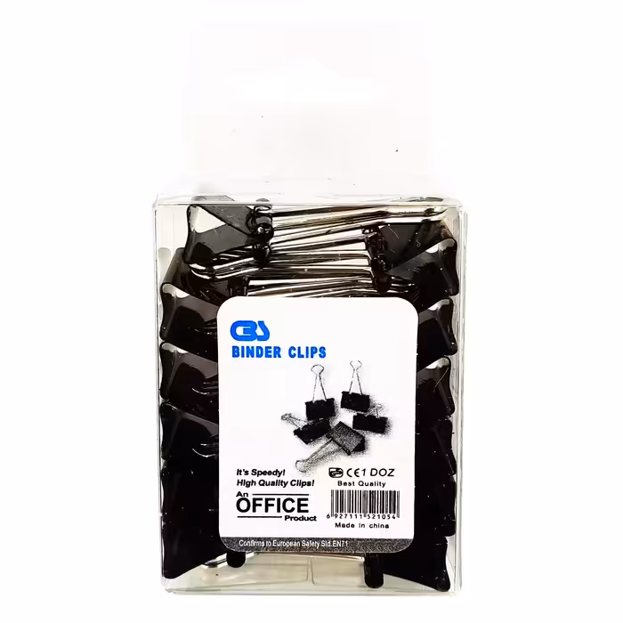 گیره کاغذ سی بی اس مدل آفیس پروداکت بسته 12 عددی