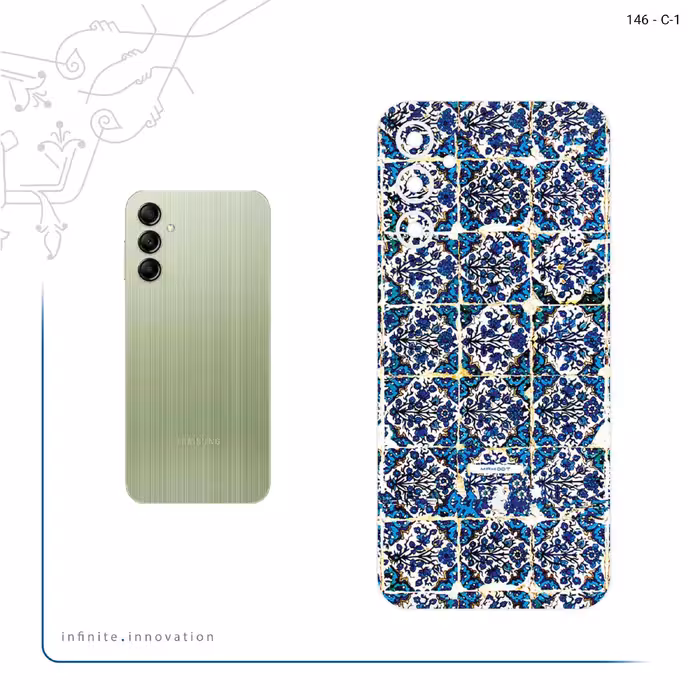 برچسب پوششی ماهوت مدل Traditional_Tile مناسب برای گوشی موبایل سامسونگ Galaxy A14