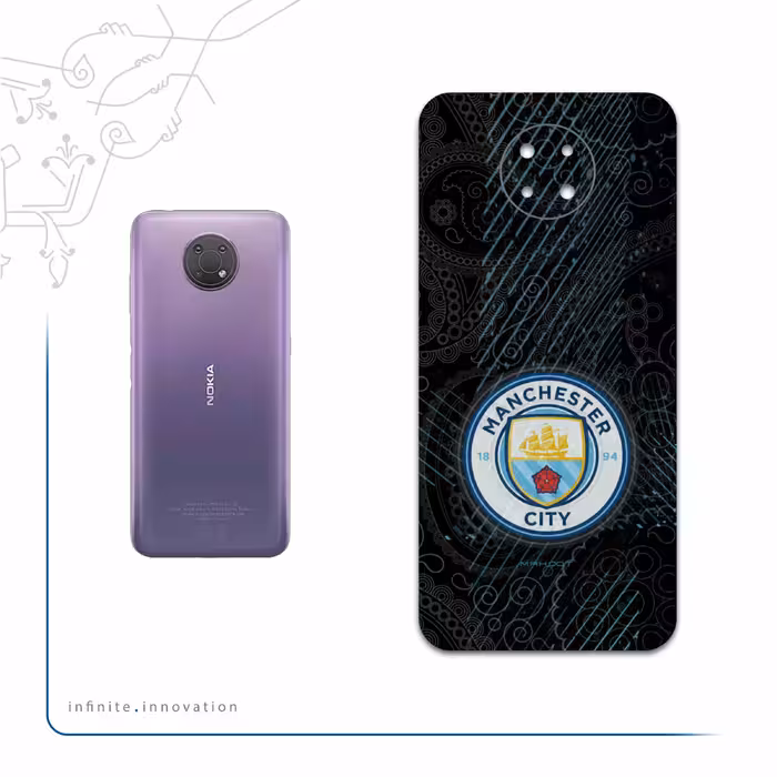 برچسب پوششی ماهوت مدل Manchester-City مناسب برای گوشی موبایل نوکیا G10