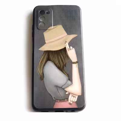 کاور طرح دختر مدل GIRL03s مناسب برای گوشی موبایل سامسونگ Galaxy A03s