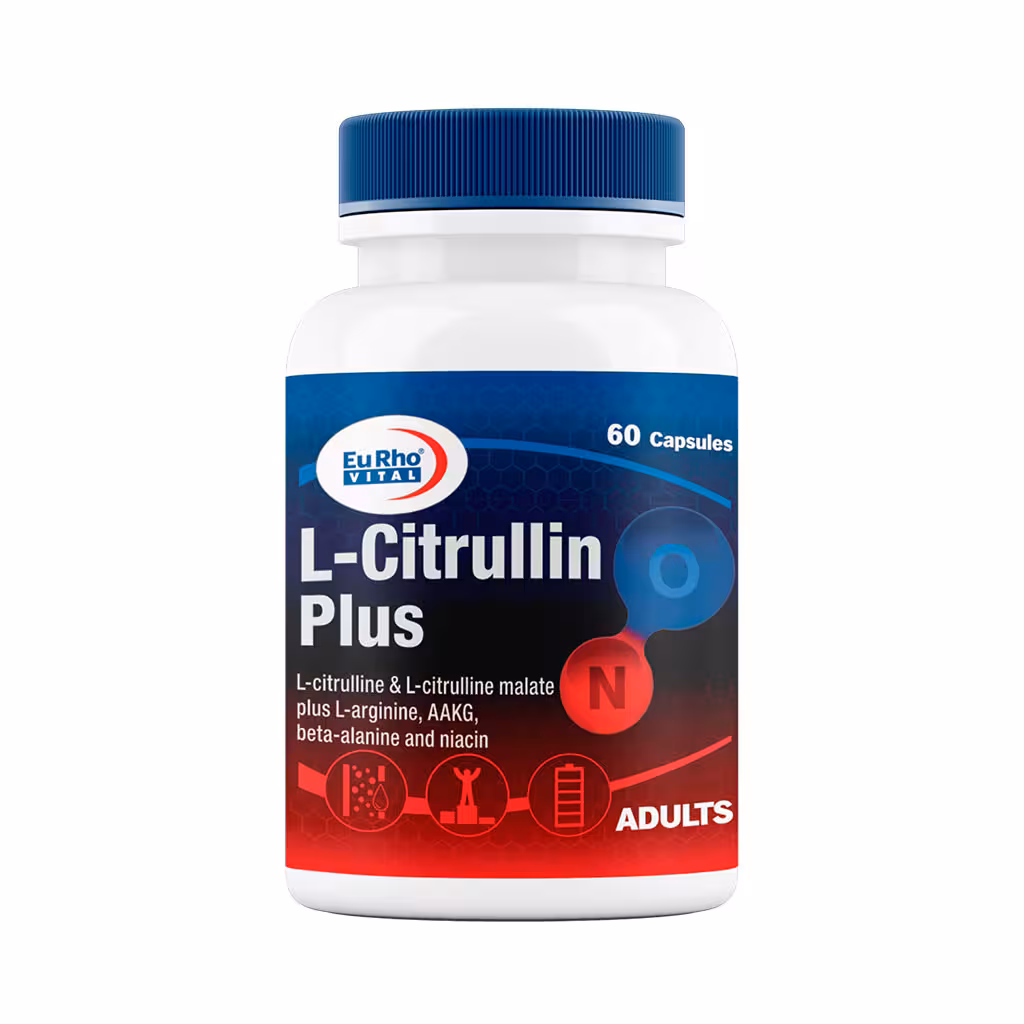 کپسول ال سیترولین پلاس یوروویتال 60 عدد | Eurho Vital L Citrullin Plus