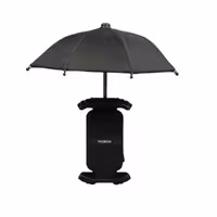 هولدر موبایل موتور سیلکت همراه با چتر برند موکسوم  motorcycle mobile phone holder with Moxom brand umbrella